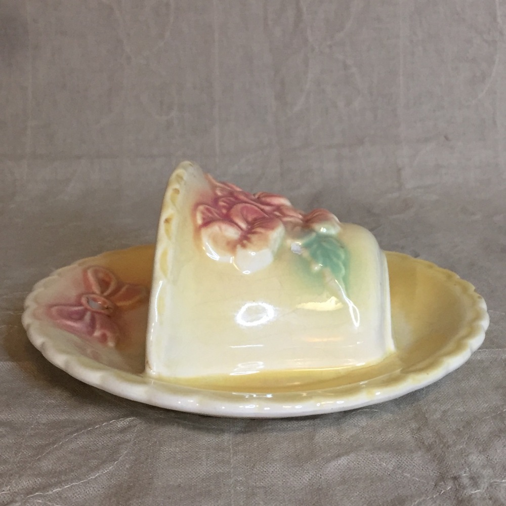 Vintage Hull Pottery USA Sunglow Tea Cup Wall Pocket - Picture 9 of 14